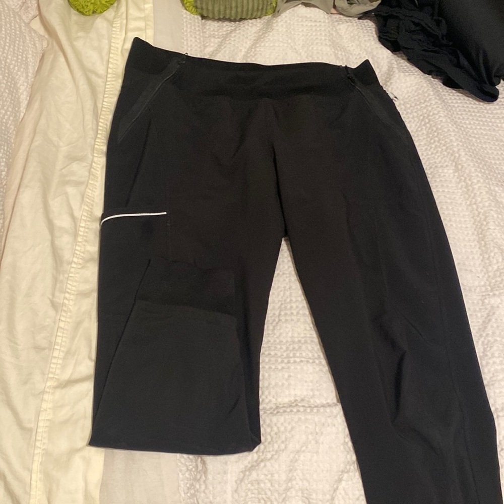 Womens Black scrub joggers